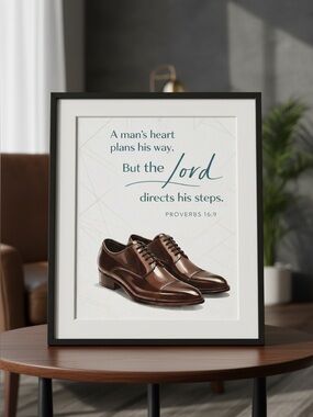 DDS Art Print, 8x10, Bible Verse, Paper Print, Unframed, Fashion Series